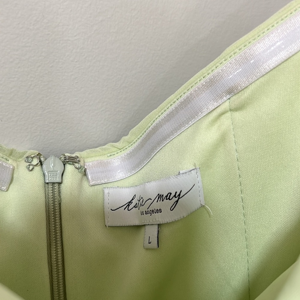 ‼️last call Katie May Adele Gown in Honeydew maxi - Picture 7 of 14